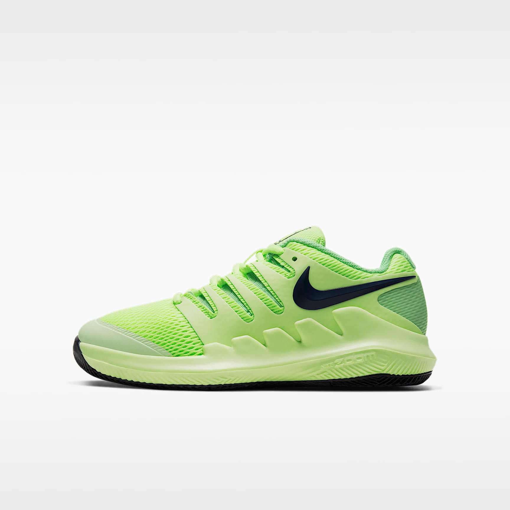 Calzado de tenis para niños talla pequeña/grande NikeCourt Jr. Vapor X