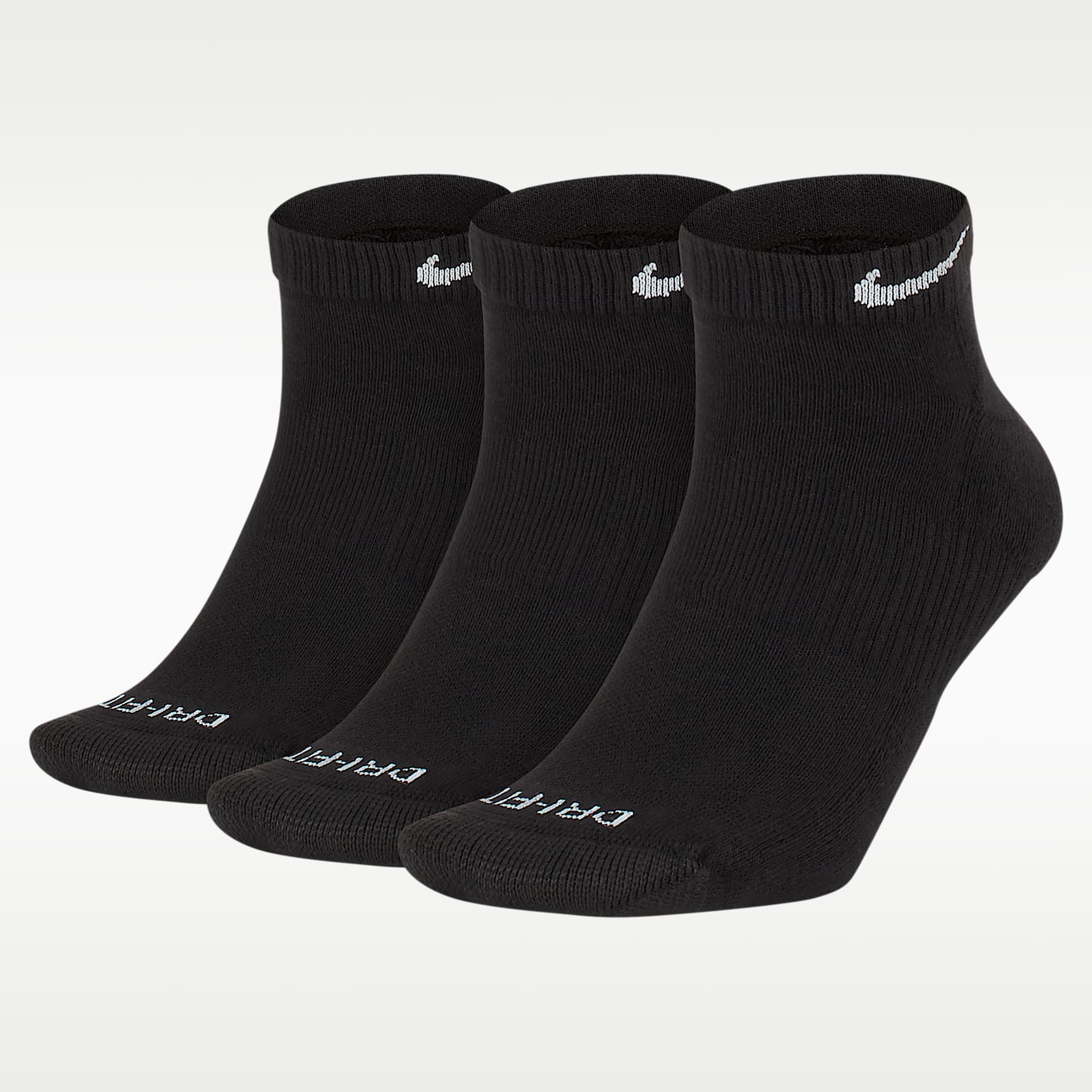Nike Everyday Plus Cushioned Training Low Socks (3 Pairs)