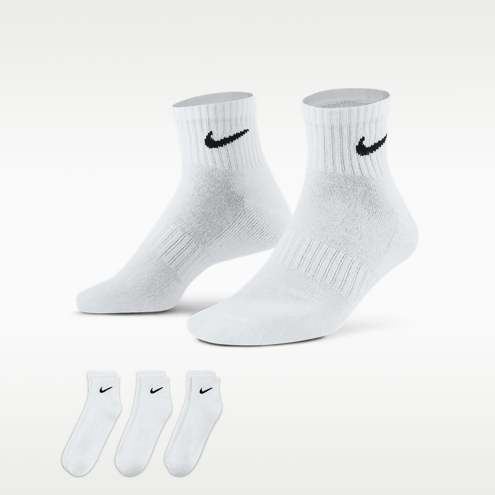 Nike Everyday Cushioned Trainingsenkelsokken (3 paar)