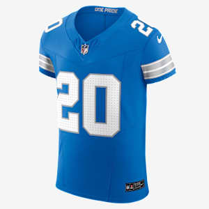 Jersey de fútbol Nike Dri-FIT de la NFL Elite para hombre Barry Sanders Detroit Lions