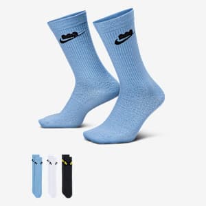 Nike x LEGO® Collection Everyday Essentials Crew Socks (3 Pairs)