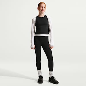 Nike MAVN Dri-FIT leggings med hög midja för tjejer