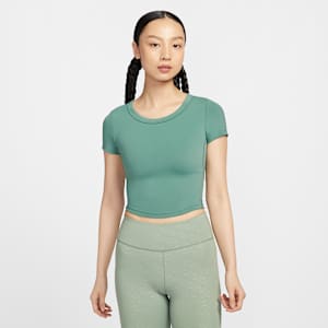 ナイキ ワン フィッテド ウィメンズ Dri-FIT ショートスリーブ クロップド トップ