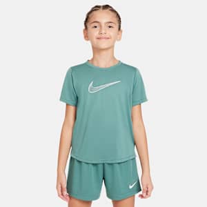 Nike One Big Kids' (Girls') Dri-FIT Short-Sleeve Training Top