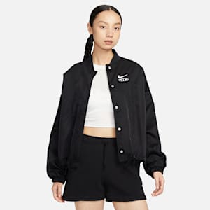 Nike Air Women's Oversized Woven Bomber Jacket