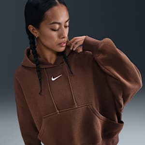 Sudadera con gorro sin cierre de tejido Fleece over-oversized para mujer Nike Sportswear Phoenix
