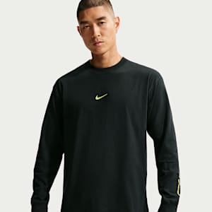 ナイキメンズ ロングスリーブ ランニング Tシャツ