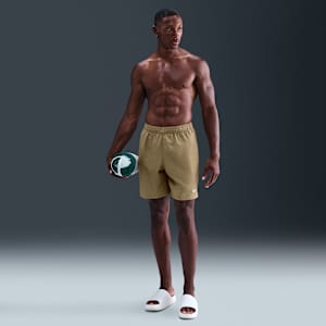 나이키 스윔 브레이커 남성 7인치 브리프 라인드 발리 쇼츠