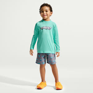 Nike Swim Little Kids' (Boys') Long Sleeve Top & Short Set