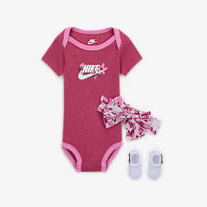 Nike Baby 3-Piece Printed Club Boxed Set