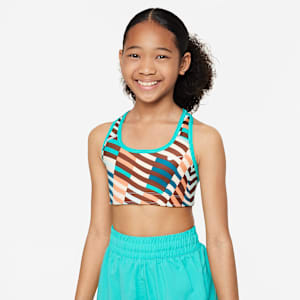 Nike Swoosh Older Kids' (Girls') Reversible Sports Bra