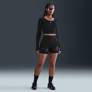 Nike Pro Sculpt Dri-FIT Bike Shorts mit hohem Bund (Damen, ca. 12,5 cm)