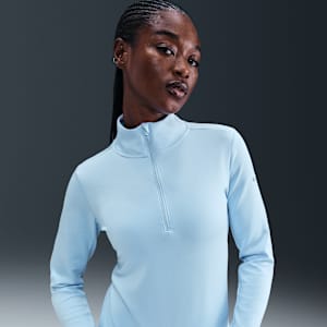 Prenda intermedia Therma-FIT de medio cierre para mujer Nike One