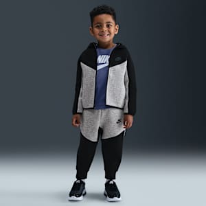 Conjunto de 2 piezas de Tech Fleece de cierre completo infantil Nike Sportswear