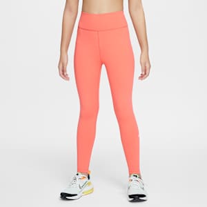 Leggings Dri-FIT de tiro alto para niña talla grande Nike One