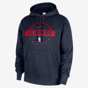 LA Clippers Club Men's Nike NBA Practice Pullover Hoodie
