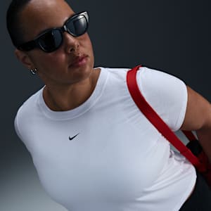 Nike Sportswear Chill Knit Women's Cropped T-Shirt (Plus Size)