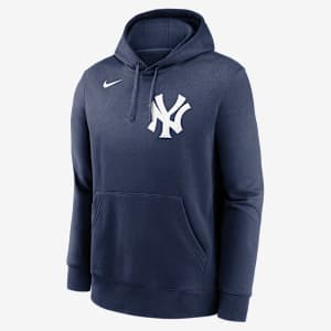 Sudadera con gorro sin cierre Nike de la MLB para hombre Derek Jeter New York Yankees Club