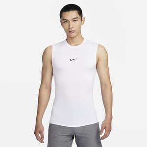Nike Pro 男款 Dri-FIT 緊身無袖健身上衣