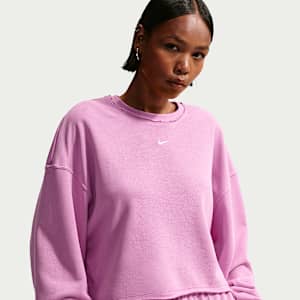 Nike Sportswear Chill Terry Women's Oversized French Terry Crew-Neck Sweatshirt