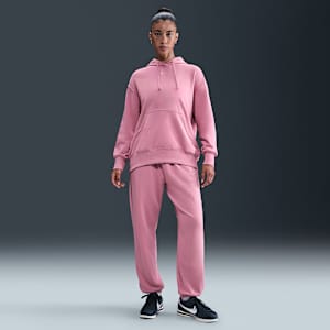 Pants de entrenamiento de French Terry oversized de tiro alto para mujer Nike Sportswear Phoenix Fleece