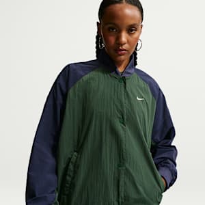 Chamarra universitaria oversized para mujer Nike Sportswear