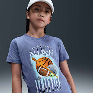 Playera para niños talla grande Nike Sportswear