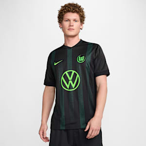 Maglia da calcio Replica Nike Dri-FIT VfL Wolfsburg 2024/25 Stadium da uomo – Away