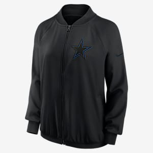 Chamarra de cierre completo Nike Dri-FIT de la NFL para mujer Dallas Cowboys