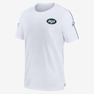 New York Jets Sideline Coach Men's Nike Dri-FIT NFL Top