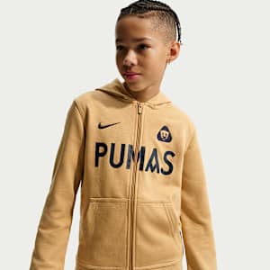 Pumas UNAM Club Big Kids' (Boys') Nike Soccer Full-Zip Hoodie