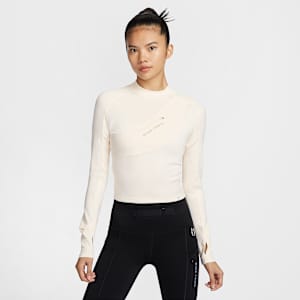 나이키 트레일 여성 드라이 핏 긴팔 포켓 러닝 탑