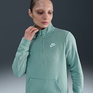 Sudadera de medio cierre para mujer Nike Sportswear Club Fleece