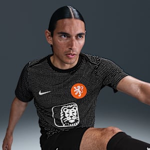 Hollandia Academy Pro Nike Dri-FIT mérkőzés előtti rövid ujjú férfi futballfelső