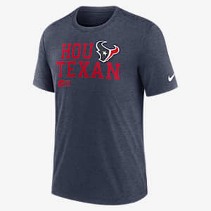 Houston Texans Overlap Lockup Men's Nike NFL T-Shirt