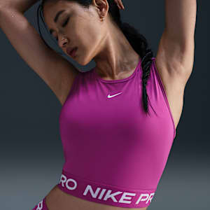 Camiseta de tirantes Dri-FIT cropped para mujer Nike Pro