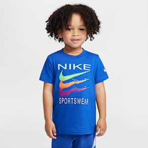 Playera Sportswear Swoosh infantil Nike Sportswear