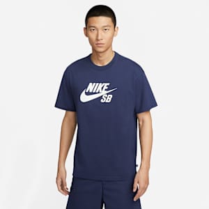 เสื้อยืดสเก็ตบอร์ดมีโลโก้ Nike SB