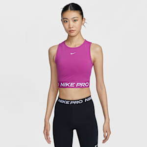 Nike Pro Women's Dri-FIT Cropped Tank Top