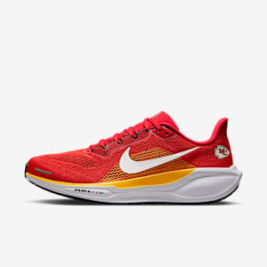 Tenis de correr en pavimento Nike de la NFL para hombre Kansas City Chiefs Pegasus 41