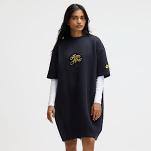Los Angeles Rams Rivalries Collection Oversized Tech Fleece Women's Nike NFL Dress