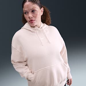 Sudadera con gorro sin cierre oversized de tejido Fleece para mujer Nike Sportswear Phoenix (talla grande)