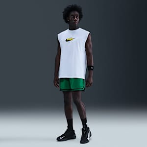 Shorts de básquetbol de tejido Woven UV Dri-FIT de 15 cm para hombre Nike DNA