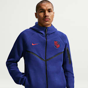 USMNT Tech Fleece Windrunner Men's Nike Soccer Full-Zip Hoodie