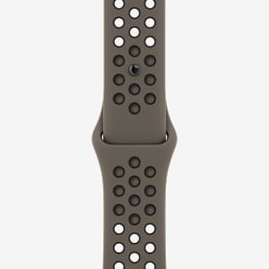 41mm Olive Gray/Black Nike Sport Band - M/L