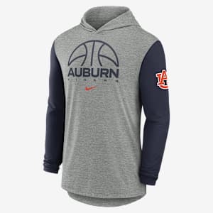 Auburn Basketball Men's Nike Dri-FIT College Long-Sleeve Hooded T-Shirt