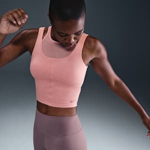 Nike One Fitted Women's Dri-FIT Cropped Tank Top