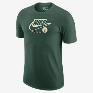 Milwaukee Bucks Logo Men's Nike Dri-FIT NBA T-Shirt