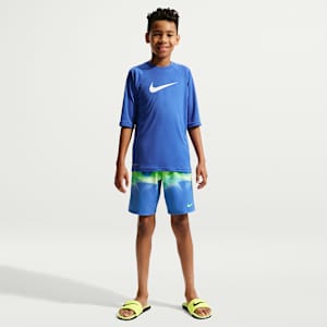 Nike Swim Breaker Big Kids' (Boys') 7" Brief-Lined Volley Short