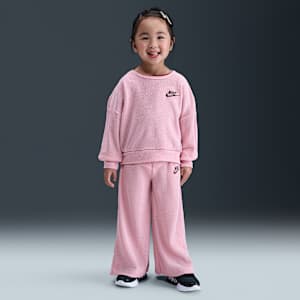 Conjunto de 2 piezas de lúrex tipo waffle infantil Nike